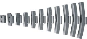 Coliere din Plastic 100 x 2 5 milimetri 100 bucati (NEGRU) VOREL by TOYA