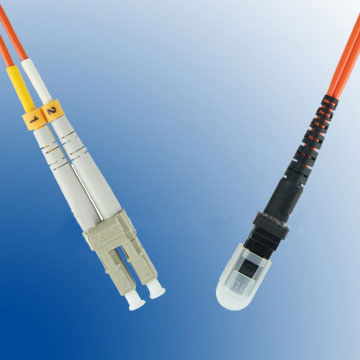 Patch cord fibra optica multimode duplex, MTRJ-LC, 1metru