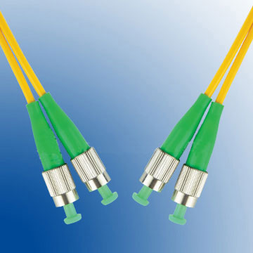 Patch cord fibra optica singlemode, duplex FC-FC, 1metru