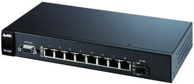 Switch Fast 8 porturi, mng L2, uplink 100Base-BX/FX/LX